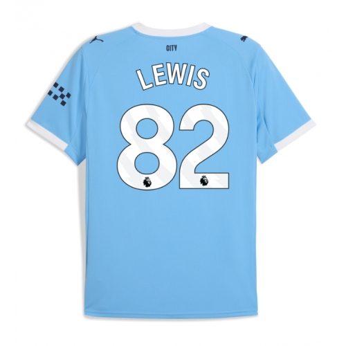 Billige Fotballdrakt Manchester City Rico Lewis #82 Replika Hjemmedrakt 2025-26 Kortermet Billige Fotballdrakt Manchester City Rico Lewis #82 Replika Hjemmedrakt 2025-26 Kortermet